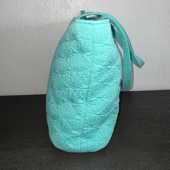 Vera Bradley Aqua Disney Tote Bag